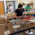 Book sale at Old Worthington Library