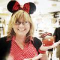 Laela T in Minnie Mouse ears