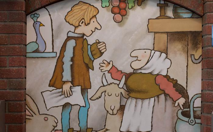 Strega Nona | Big Anthony is left to watch Strega Nona's magic pasta pot. He lets his hunger overcome his good sense and sings the magic verse with disastrous results. Based on the story and illustrations by Tomie dePaola. 