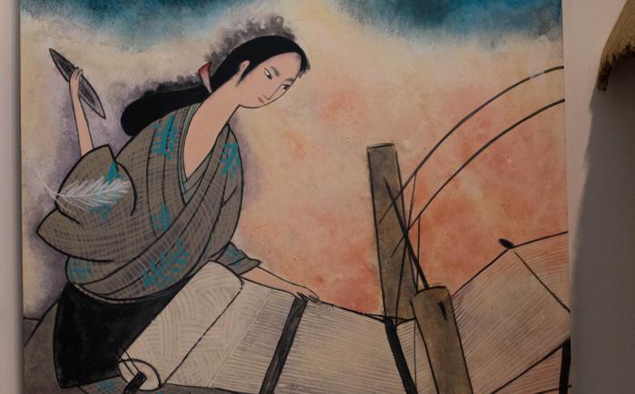 The Crane Wife | In this well-loved Japanese folk tale, a poor man's kindness to an injured crane leads him to a beautiful wife with amazing talents. Based on the illustrations by Suekichi Akaba in the story by Sumiko Yagawa, translated by Katherine Paterson. 