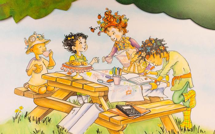 Fancy Nancy: Explorer Extraordinaire! | Nance and her friend Bree explore the fascinating world of birds and insects in their exclusive and glamorous Explorers Extraordinaire  Club. Adapted from the book written by Jane O’Connor and illustrated by Robin Preiss Glasser. 