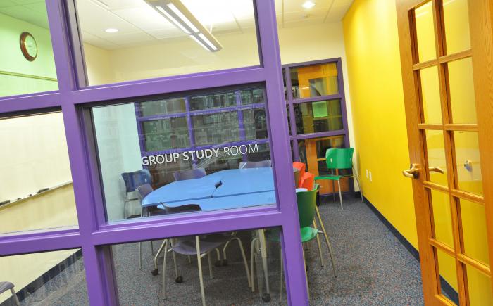 Old Worthington Library upstairs group study room