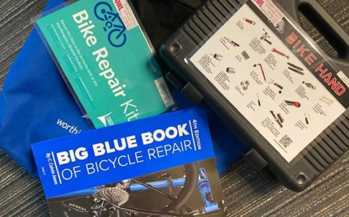 Bike repair kit contents