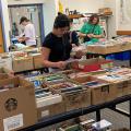 Book sale at Old Worthington Library