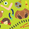 Doll, robot and bear body parts