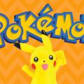 The word "Pokemon" and Pikachu character