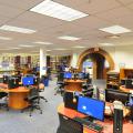 View of downstairs computers at Old Worthington Library