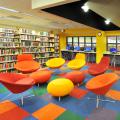 View into the Teen Room at Old Worthington Library