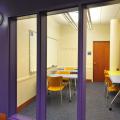 View of study room at Northwest Library