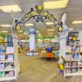 View of Story Park entrance at Worthington Park Library