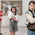 Scene from Ferris Bueller's Day Off movie with four people looking at paintings. Photo credit: Getty Images/CBS Studios