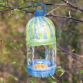 Plastic liter bottle bird feeder