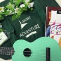 Learn the Ukelele Kit, including ukelele, how to play ukelele books and a flower lei