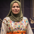 Artist Afnan Algharabli