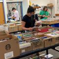 Book sale at Old Worthington Library