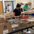 Book sale at Old Worthington Library