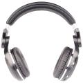 Black noise-cancelling headphones