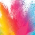 Colored powder