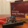 Portable jump starter kit
