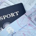 Stack of US passports