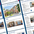 Mini pages of the Old Worthington Library social story