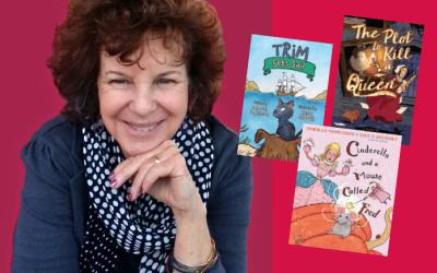 Deborah Hopkinson and her book covers