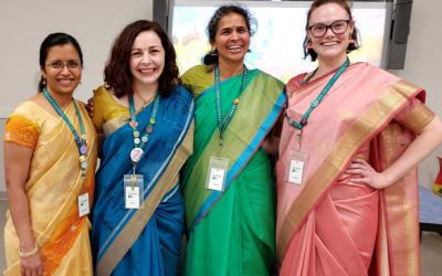 Women in saris