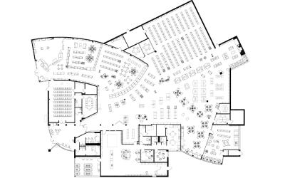 Floorplan of Northwest Library