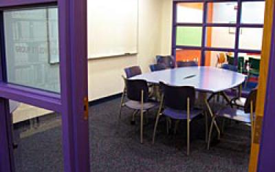 View into the Wolf Study Room