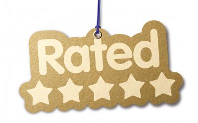 Rated 5 stars in glitter and gold