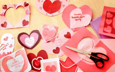 Handmade valentine cards
