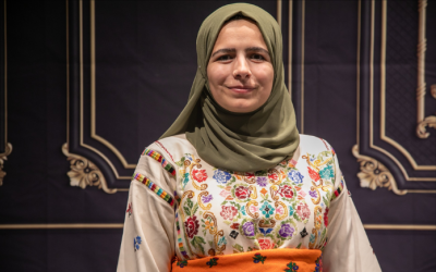 Artist Afnan Algharabli