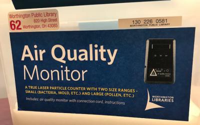 Air quality monitor kit