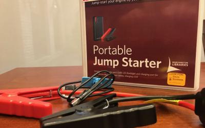 Portable jump starter kit