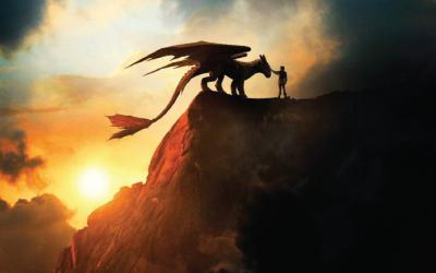 Movie cover of How to Train Your Dragon featuring the main characters.