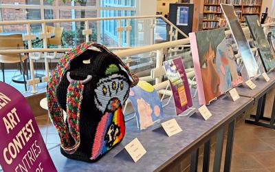 Teen Art Contest entries