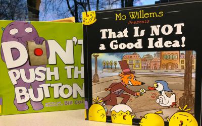 Two examples of Vox Books picture books