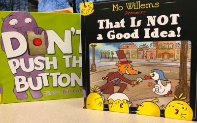 Two examples of Vox Books picture books